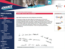 Tablet Screenshot of profi.ichance.de